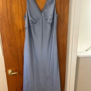 American Eagle Outfitters Light Blue Slip Dress
